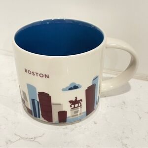 Starbuck Boston Cityscape Mug - You Are Here Series - 2017 Discontinued